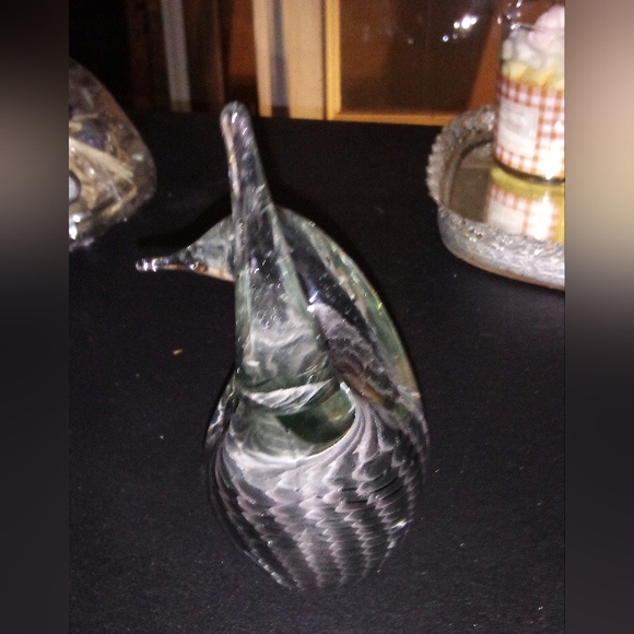FM Konstglas/ Marcolin Swedish Fumato Glass Bird - Picture 4 of 5